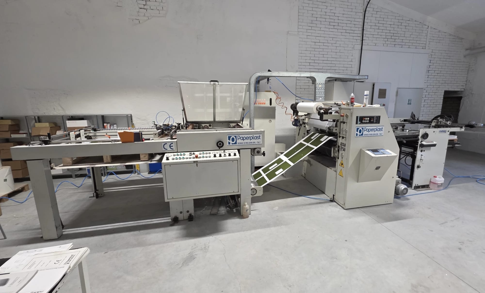 Paperplast Dry 80/76 — automatic B1 laminating machine 76 × 102 cm, up to 70 m/min 2