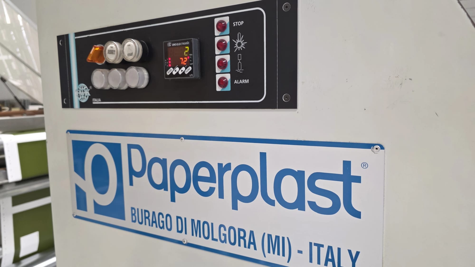 Paperplast Dry 80/76 — automatic B1 laminating machine 76 × 102 cm, up to 70 m/min 11