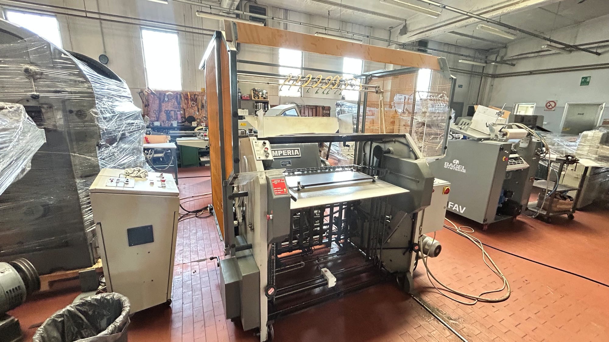 Rabolini Imperia C — die-cutting and hot foil stamping platen with automatic feeder 80 × 110 cm (1994) 2