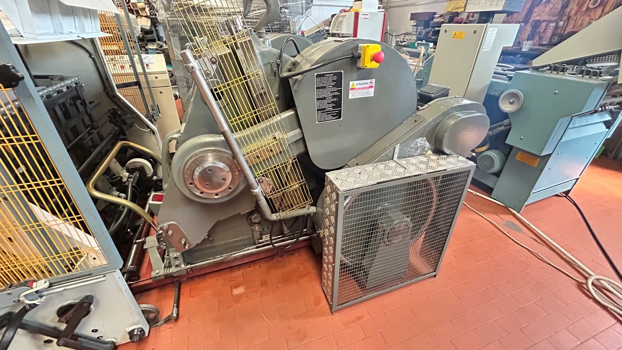 Rabolini Imperia C — die-cutting and hot foil stamping platen with automatic feeder 80 × 110 cm (1994) 6