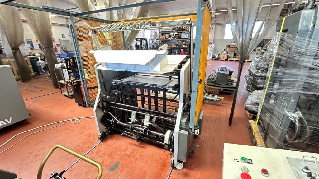 Rabolini Imperia C — die-cutting and hot foil stamping platen with automatic feeder 80 × 110 cm (1994) 7