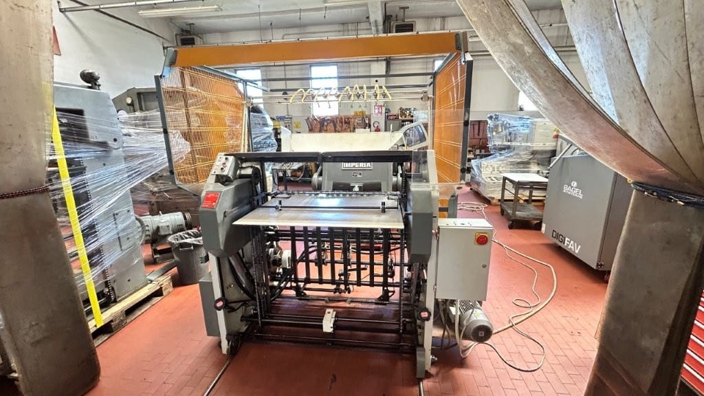 Rabolini Imperia C — die-cutting and hot foil stamping platen with automatic feeder 80 × 110 cm (1994) 8