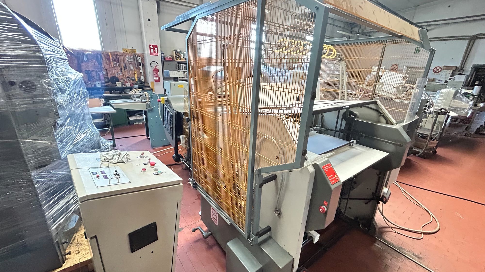 Rabolini Imperia C — die-cutting and hot foil stamping platen with automatic feeder 80 × 110 cm (1994) 9