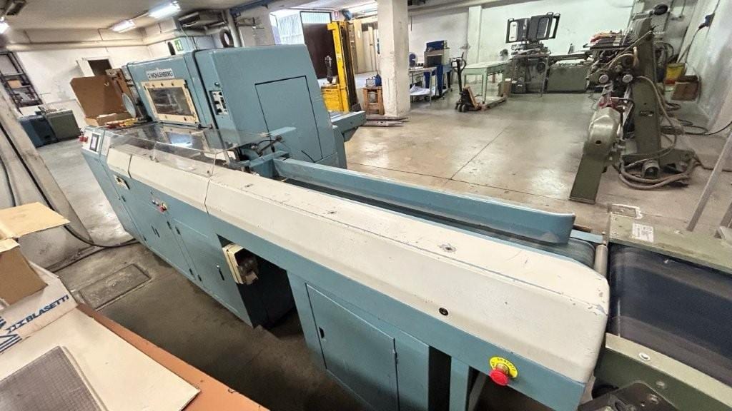 Wohlenberg 44 FM 50 — three-knife trimmer with automatic feeding (1989) 4