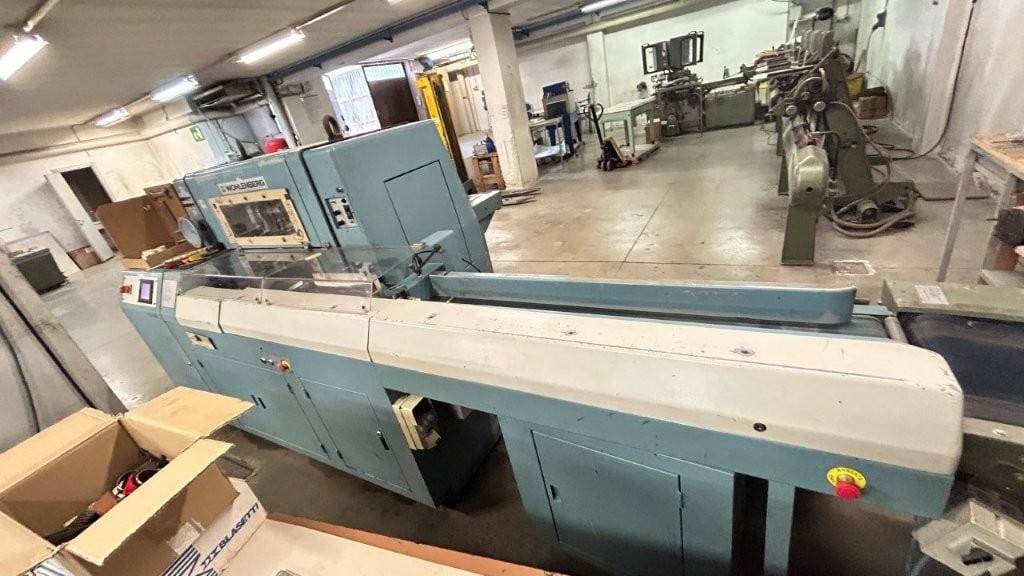 Wohlenberg 44 FM 50 — three-knife trimmer with automatic feeding (1989) 5