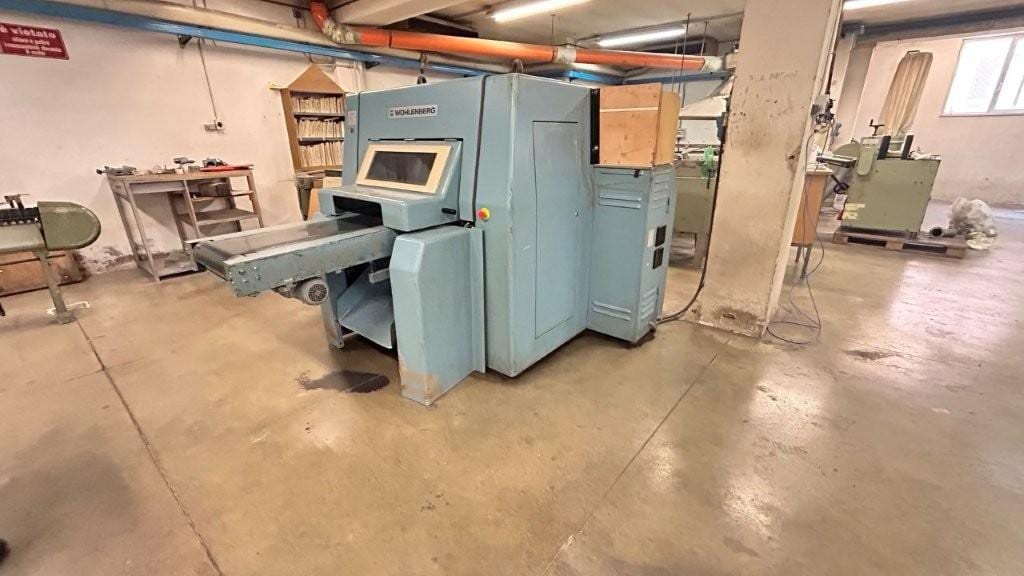 Wohlenberg 44 FM 50 — three-knife trimmer with automatic feeding (1989) 6